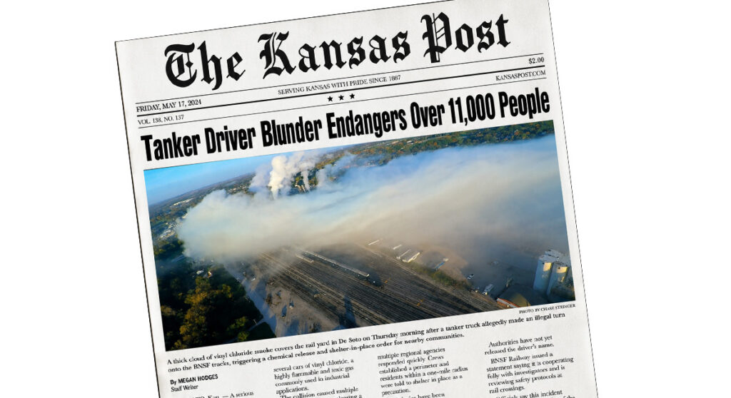 Beyond "root cause: human error". Learning is vital - a headline about a chemical release at a factory in Kansas.
